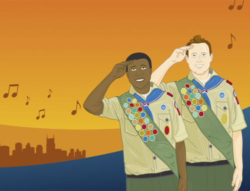 Boy Scouts of America Extravaganza Illustration