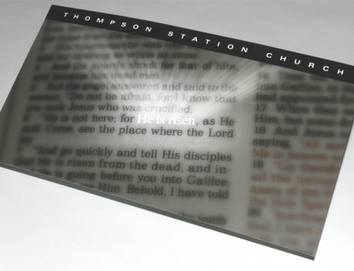 Thompson Station Church Easter Direct Mail